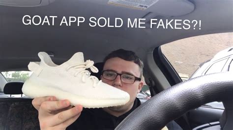 is there fake shoes on the site goat|goat app exposed.